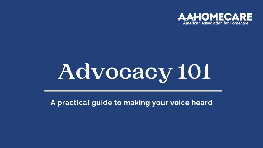 New Resource: Advocacy 101 Guide