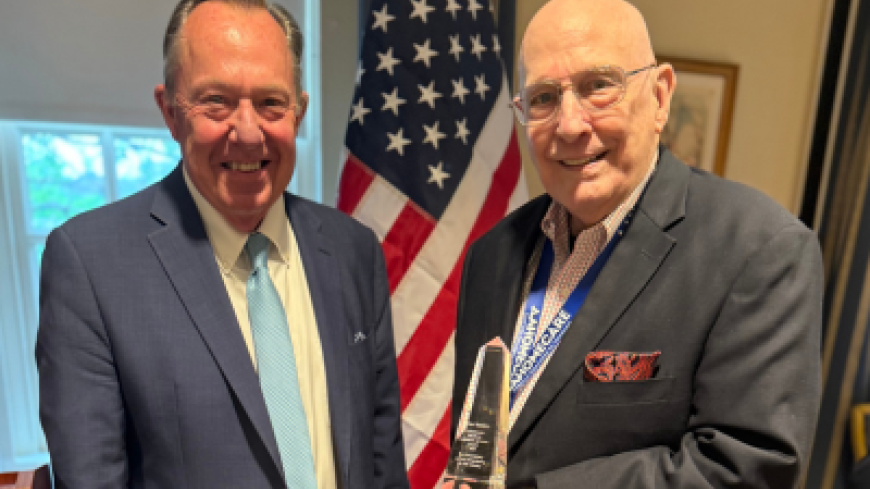 Mike Hamilton Honored with Mal Mixon Legislative Advocate Award